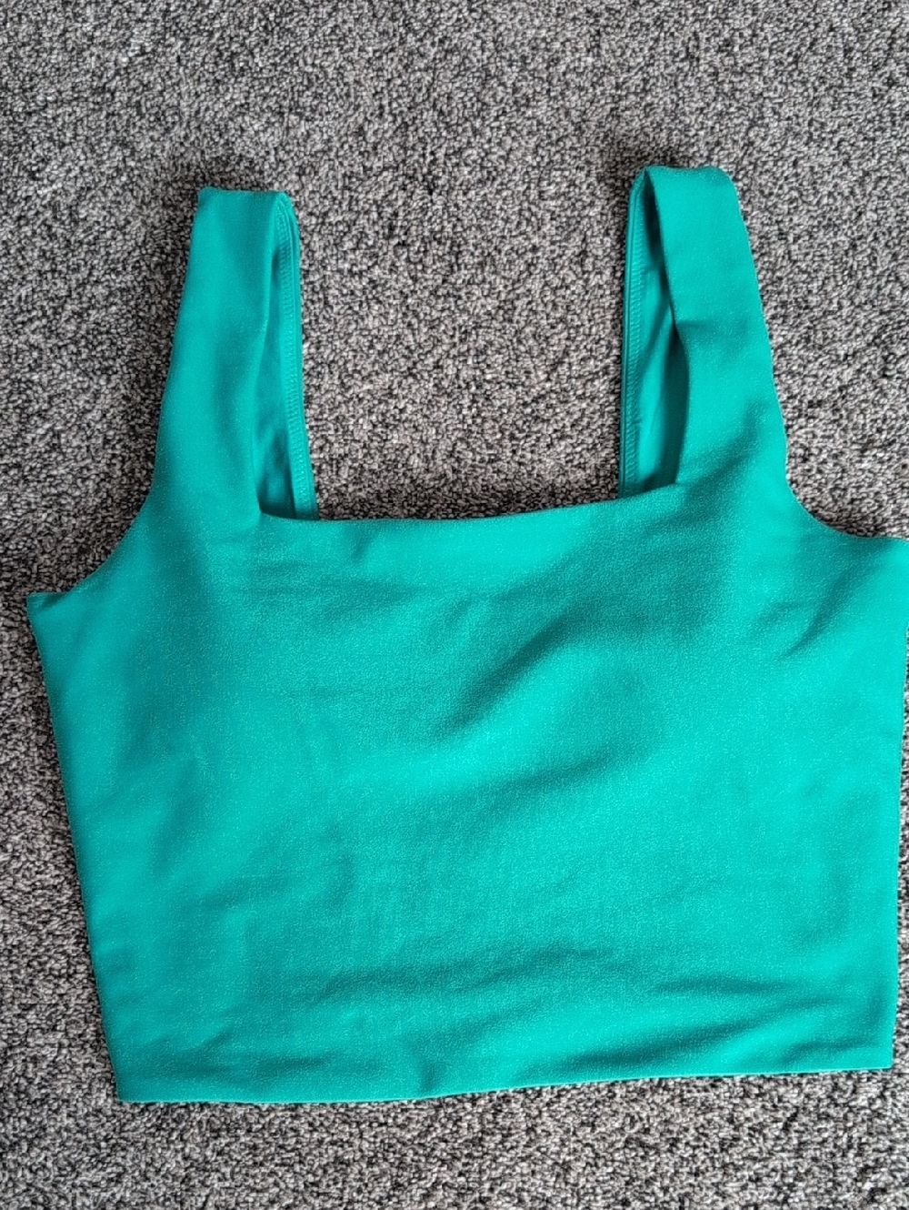 Abercrombie & Fitch YPB Square Neck Cropped Workout Tank Size Small